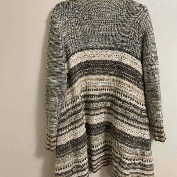 ADDITION elle womens knit draped waterfall sweater cardigan plus size 2x - Picture 8 of 10